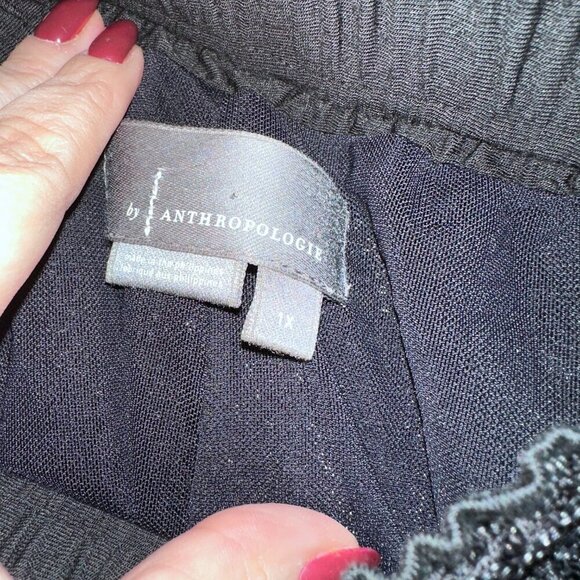 PLUS SIZE - Anthropologie Sequin Boxer Shorts - Picture 3 of 4